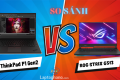 So sánh chi tiết Lenovo ThinkPad P1 Gen 2 vs ASUS ROG Strix G531