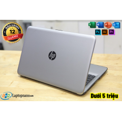 Laptop Cũ HP 15-AC627TU Core i3-6100U / Ram 8GB/ SSD 256GB / 15.6 inch HD / Card tích hợp Intel HD Graphics 520 / Tích hợp phím số, Pin 3h30
