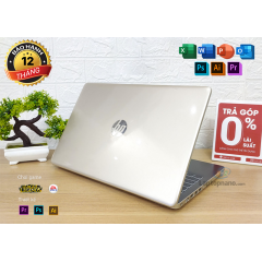 Laptop Cũ HP 15-DA0443TX Core i3-7020U / Ram 8Gb / SSD 256GB / Card Rời NVIDIA GeForce MX110 2GB / 15.6 inch Full HD / Pin 5h00
