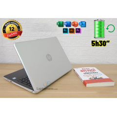 Laptop cũ HP 15-bs557TU Core i3-7100U / RAM 8Gb DDR4 / SSD 512Gb / 15.6 inch HD / Card tích hợp Intel HD Graphics 620 / Tích hợp phím số, Pin 5h30