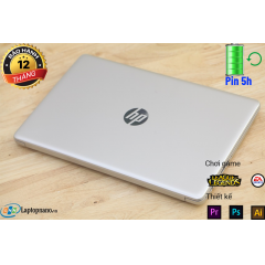 Laptop Cũ HP 15-da1033TX i7 8565U / 12GB DDR4 / 128GB+1TB / Card rời NVIDIA MX130 2GB / 15.6 inch Full HD / Tích hợp phím số, Pin 5h00