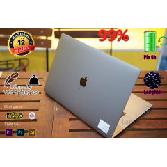 Macbook Pro 16" Touch Bar 2019 MVVM2 i9-9880H (2.3Ghz) / Ram 32GB / SSD 1Tb / 16 inch Retina (3072 x 1920 pixels) IPS / Card rời AMD Radeon Pro 5500M with 4GB GDDR6 / Touch iD, Led phím / Xách tay Mỹ mới 99%