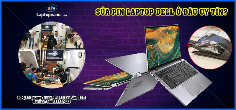 Sửa pin laptop Dell